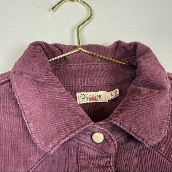 Faherty Stretch‎ Cord Western Shirt Catawaba Grape Purple Corduroy Size Small - Picture 16 of 16
